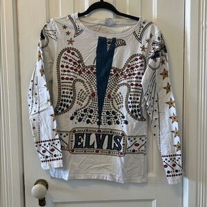 Elvis women’s Long Sleeve Shirt - Came from Nashville